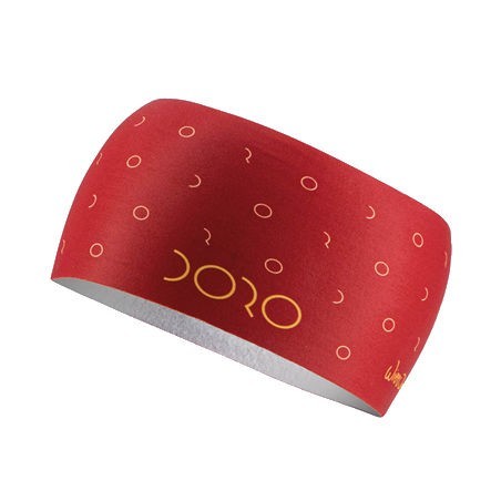 головная повязка Sportful Doro Headband ярко вишнёвая